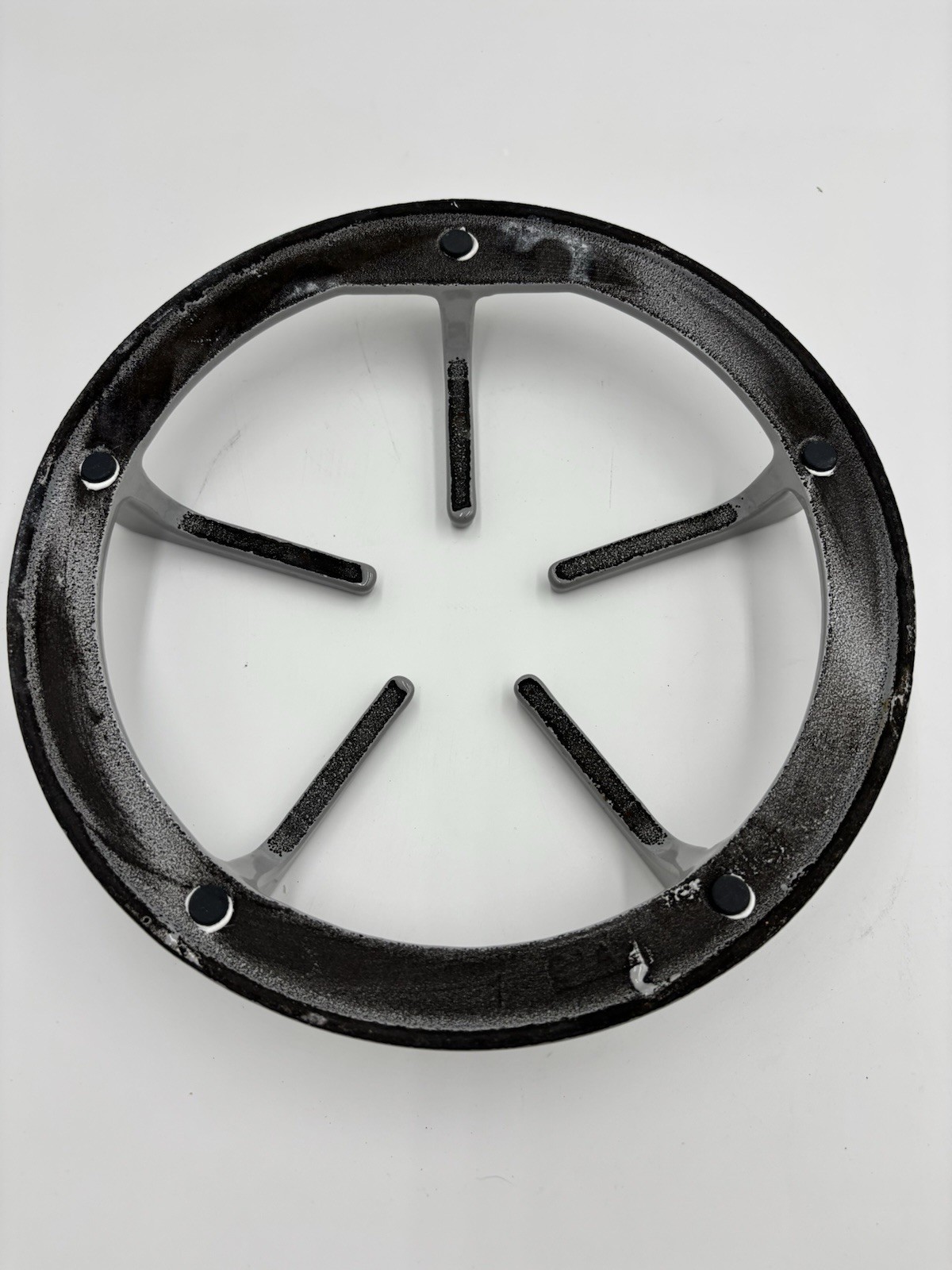 Burner Grate GAS COOKTOP BURNER GRAY Cast Iron Replacement Part Approx 8.75" gallery