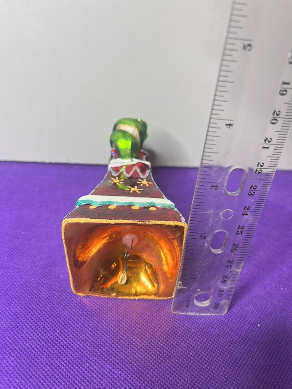 Christopher Radko, Ribbon Ring Ding, EUC #01-029-0, Made In Poland No Box gallery