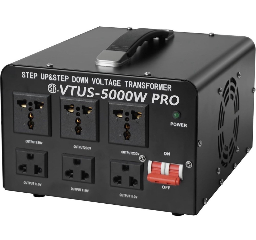 Transformador convertidor de voltaje de 5000 vatios