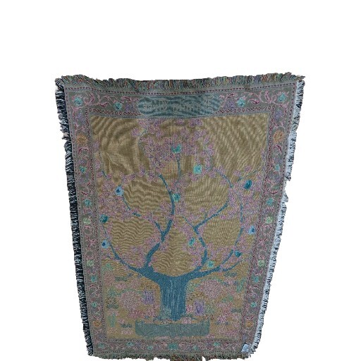 Mohawk Home Family Tree Throw Blanket Tapestry Made in USA 45"x65” gallery