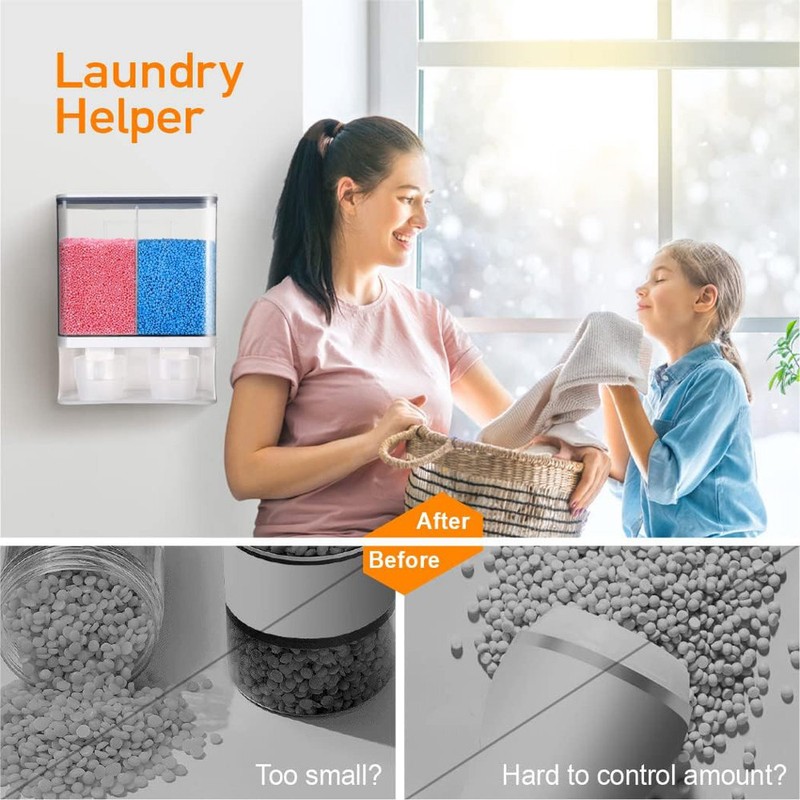 Colourtree Laundry Beads And Detergent Dispenser Organization gallery