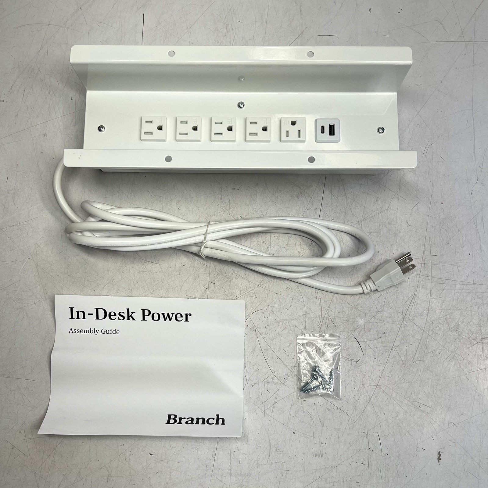 BRANCH In-Desk Power Outlets & Usb Powder Coated Steel 120V 13-11-00-00 gallery