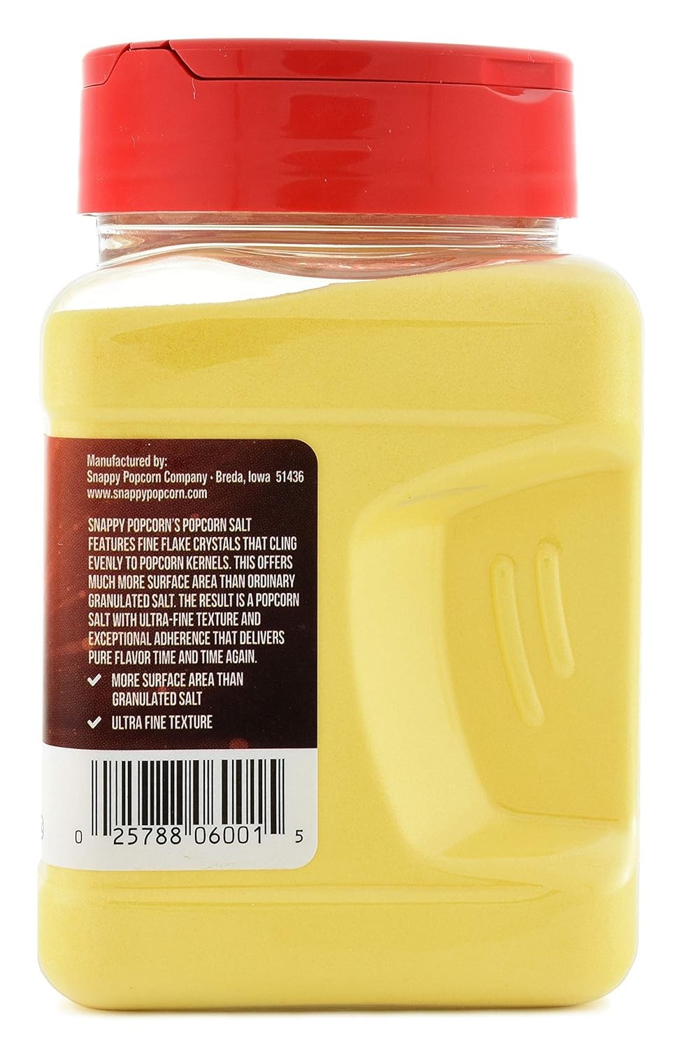Snappy Buttery Flavored Theater Popcorn Salt, 19 Ounce gallery