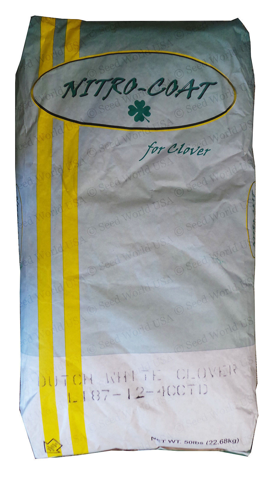 SeedRanch White Dutch Clover Seed: Nitro-Coated & Inoculated 10 Lbs. gallery