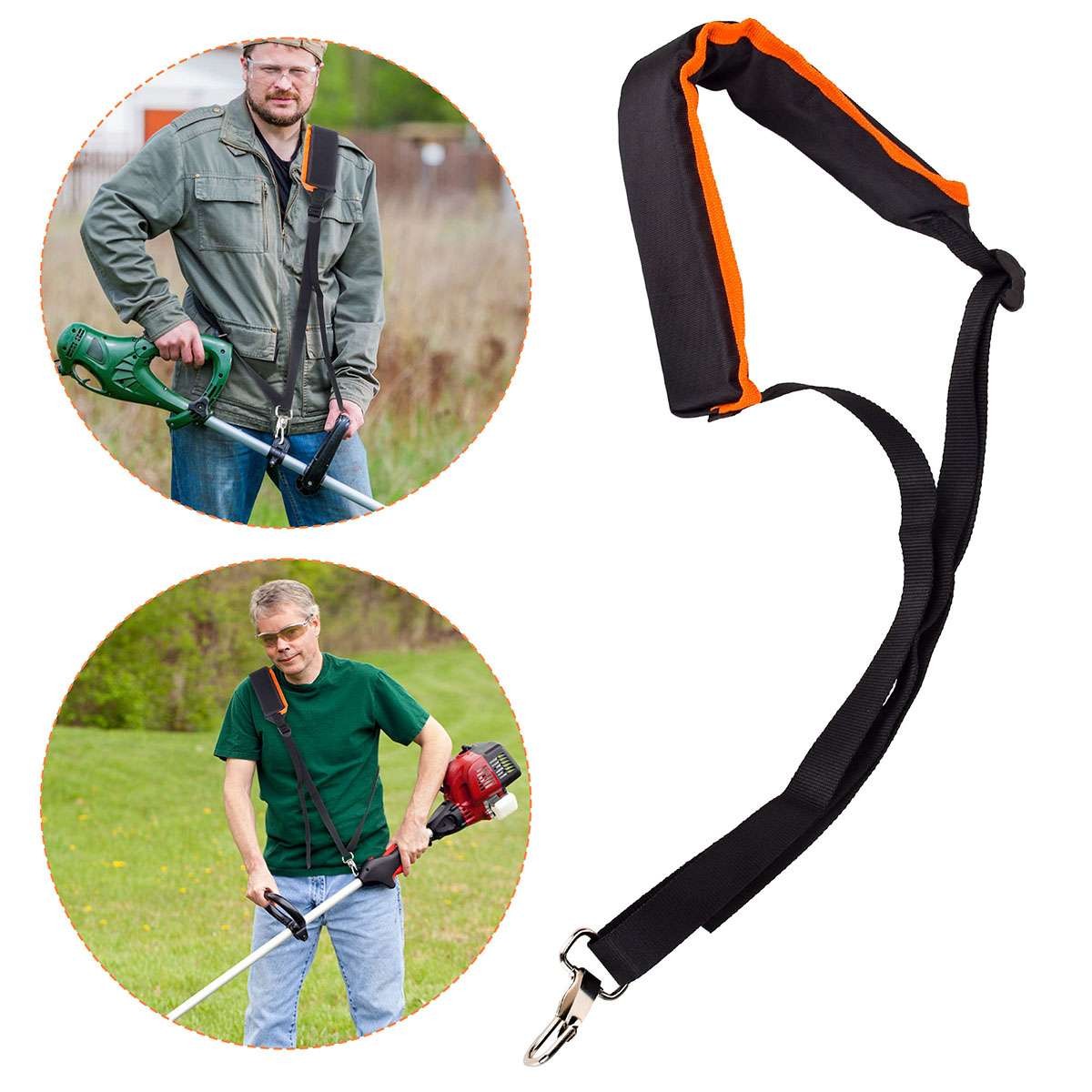 Adjustable Shoulder Strap Harness Belt for Trimmer Lawn Weed Eater Grass Edger gallery
