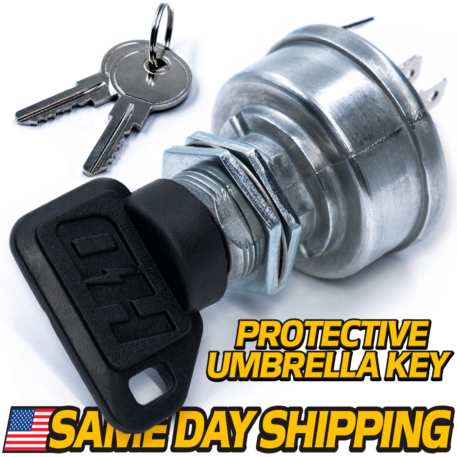 Key Switch Fits John Deere Turf 4x2 E-Gator 4x4 HPX Gas Diesel Gator w/3 KEYS gallery
