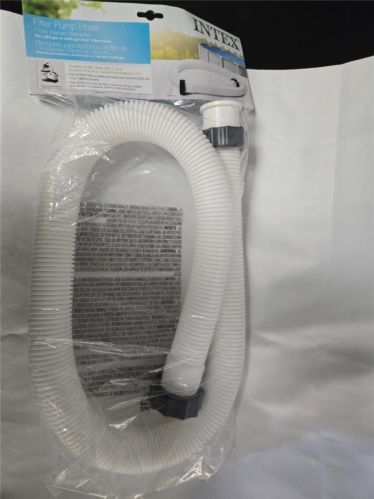 = Intex Filter Pump Hose 1-1/2" Diameter Fits 1,200 gph 59" Length 29060E NEW gallery