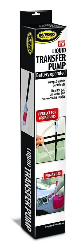 Deluxe Liquid Transfer Siphon Pump Battery Powered Gas Oil Water Fish Tank NEW gallery