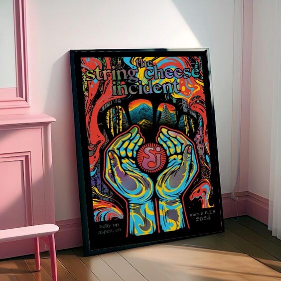 Poster The String Cheese Incident Aspen CO Mar 6-8 2025 gallery