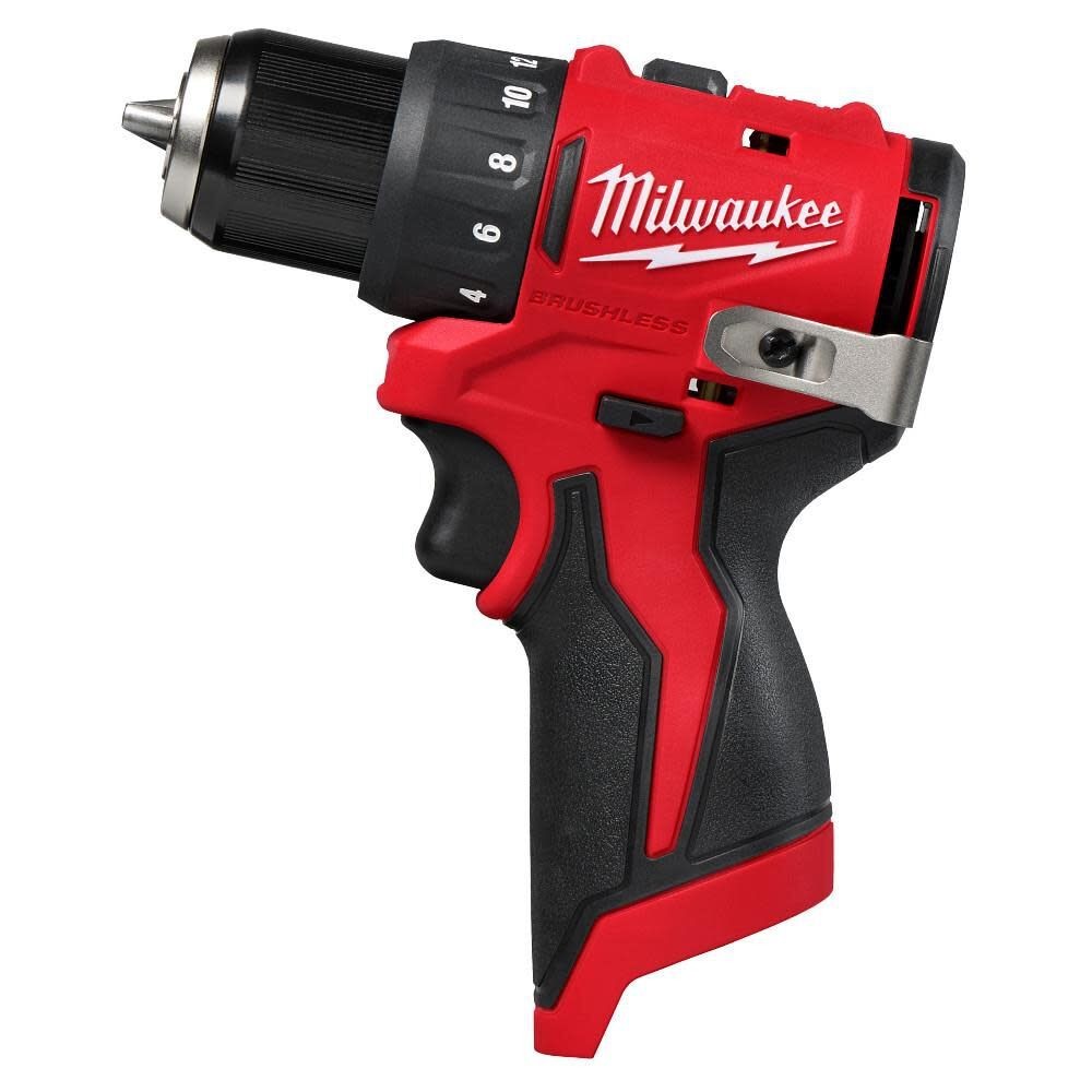 Milwaukee M12 Subcompact Brushless Cordless 3/8 in. Drill Driver 350 in-lbs gallery