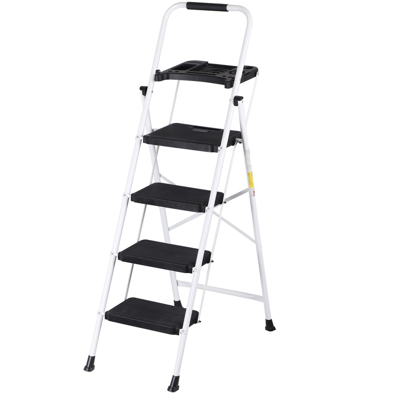 Folding Step Ladders for Home Kitchen/Closet Ladder 4 Step for Adults Non-Slip gallery