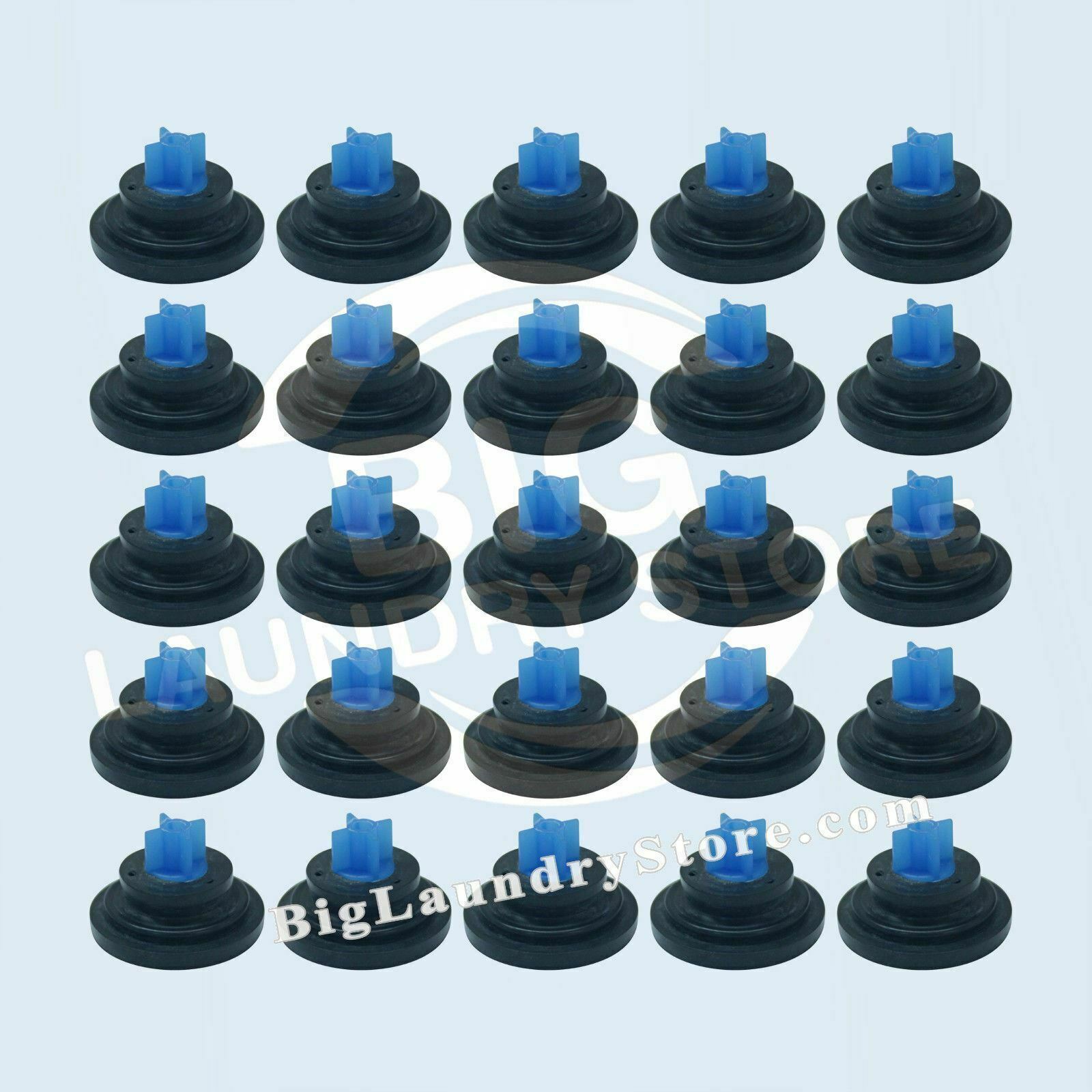 25 Pcs (25x) Blue Tip Diaphragm for Elbi Water Valve, Wascomat, Huebsch # 823492 gallery