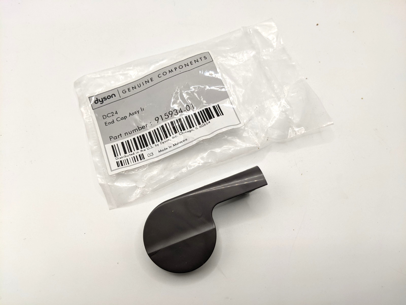 Genuine DYSON DC24 & DC24i Vacuum Cleaner Brush Roll Bar End Cap Assembly gallery