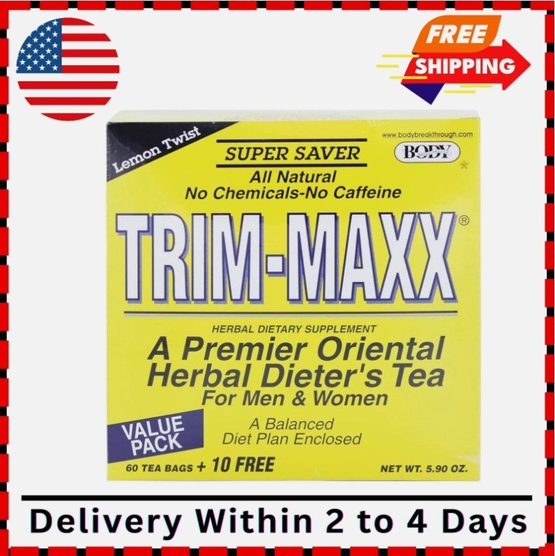 Diet Trim-Maxx Tea Lemon, 60 Count gallery
