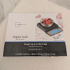 Mainstays Digital Kitchen Scale 6.6 lb/3 kg Black Tare Backlit Auto-Off gallery