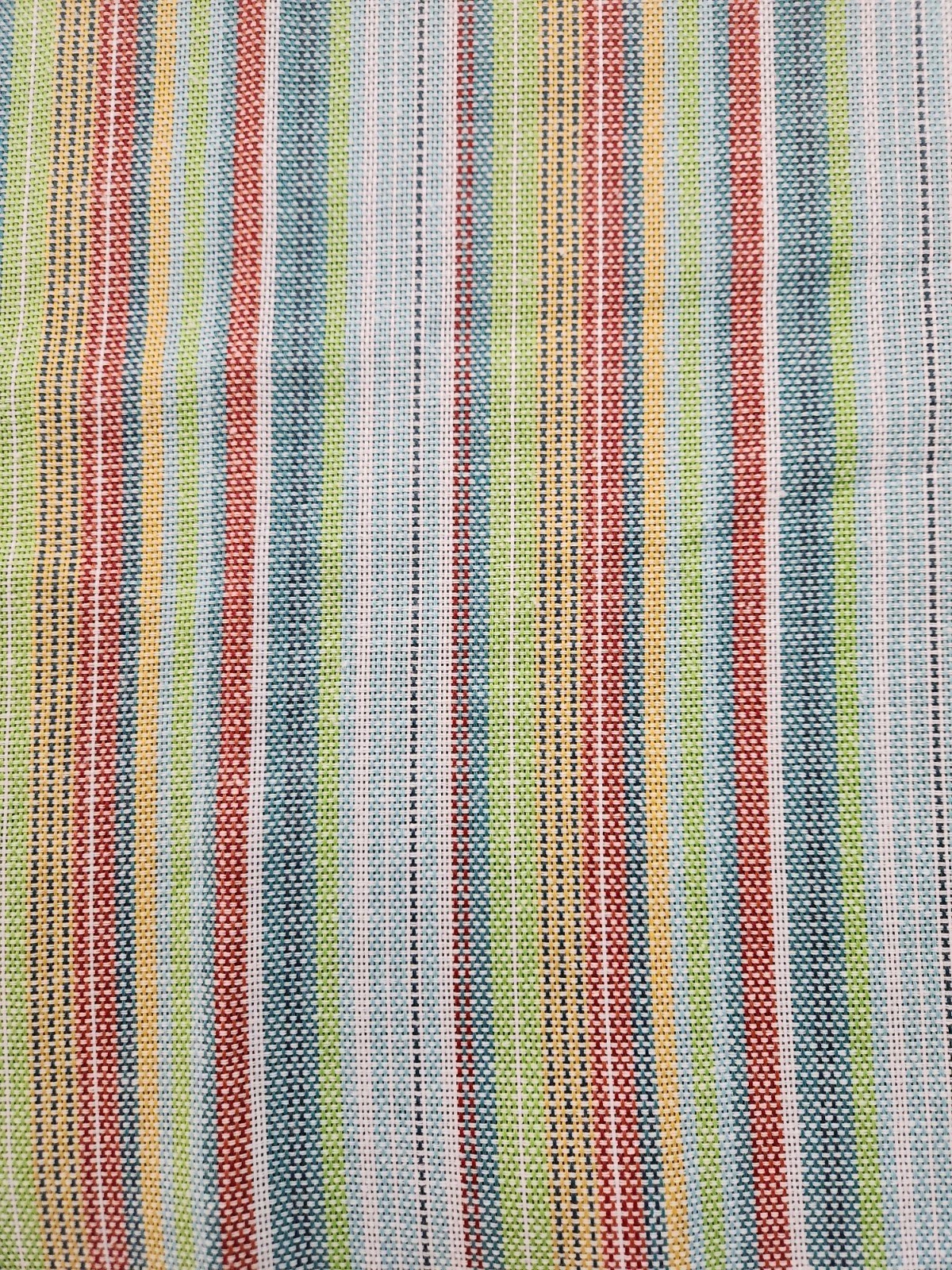 Tommy Bahama Tablecloth 70" Round Striped Poly/Cotton Blend gallery