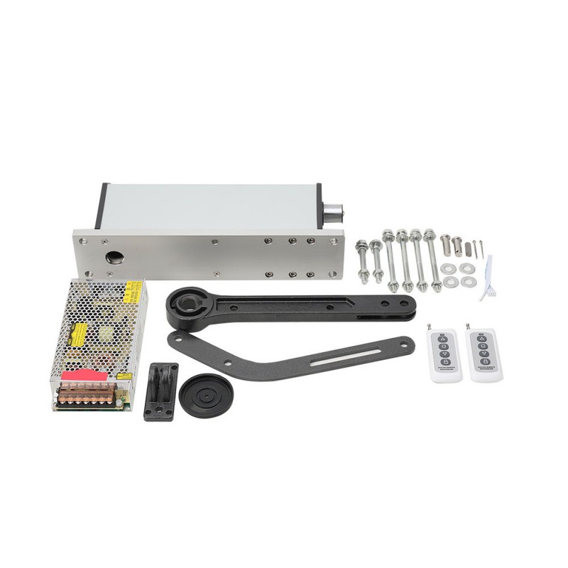 Automatic Electric Swing Door Opener Side-mounted Remote Controller+Push Button gallery