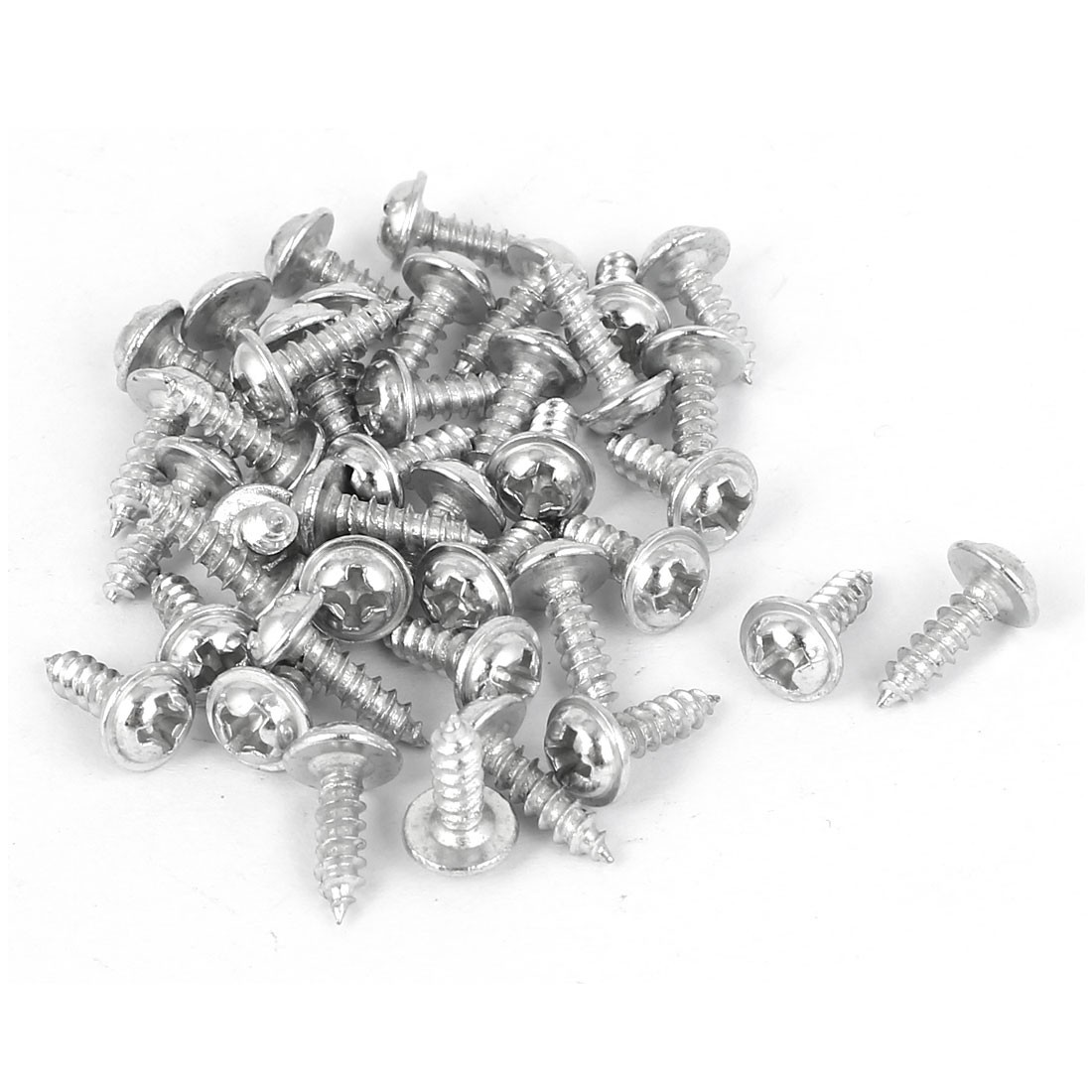 20PCS Metal Z Shape Picture Frame Braces Brackets Silver Tone 38mmx13mmx11mm gallery