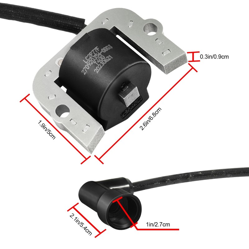 2Pc Ignition Coil Module For Toro Titan Time Cutter Exmark TITAN Series 139-0720 gallery