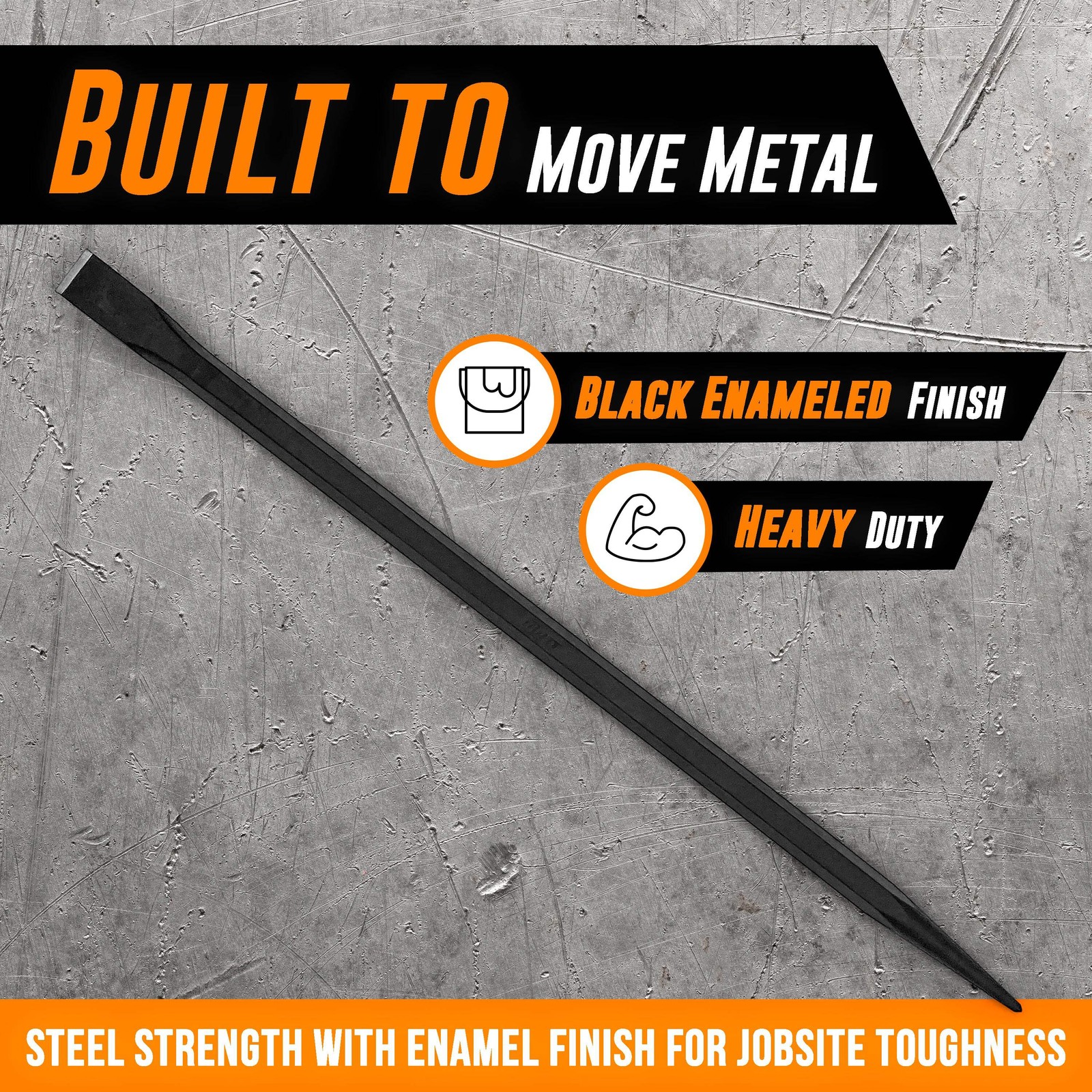 Heavy Duty Alignment Pry Bar – Professional-Grade Sleever Bar (14, 24, 30 & 36" gallery