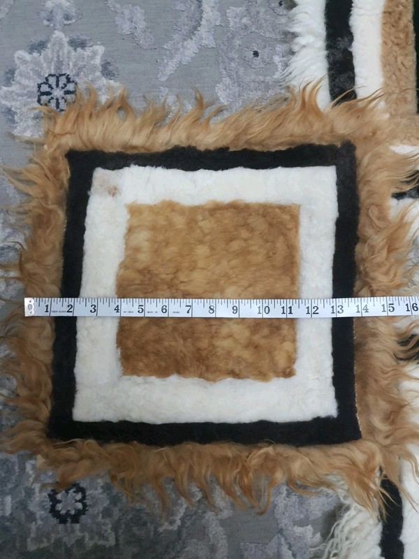 Alpaca Fur Square Rugs gallery