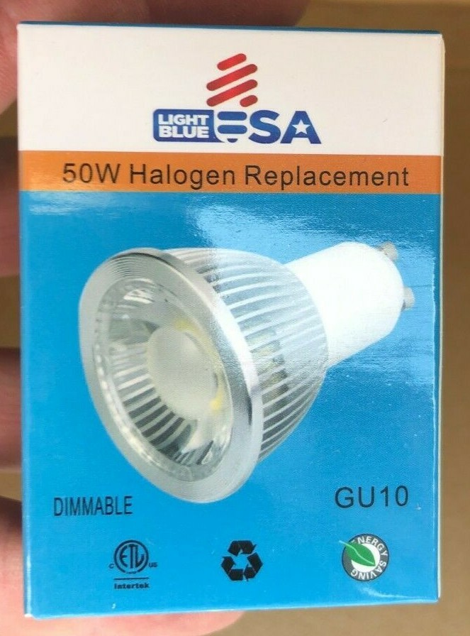 "3 - Pack" GU10, 6W, 4000K, LED Super Bright Dimmable, 38/80 Beam Angle gallery