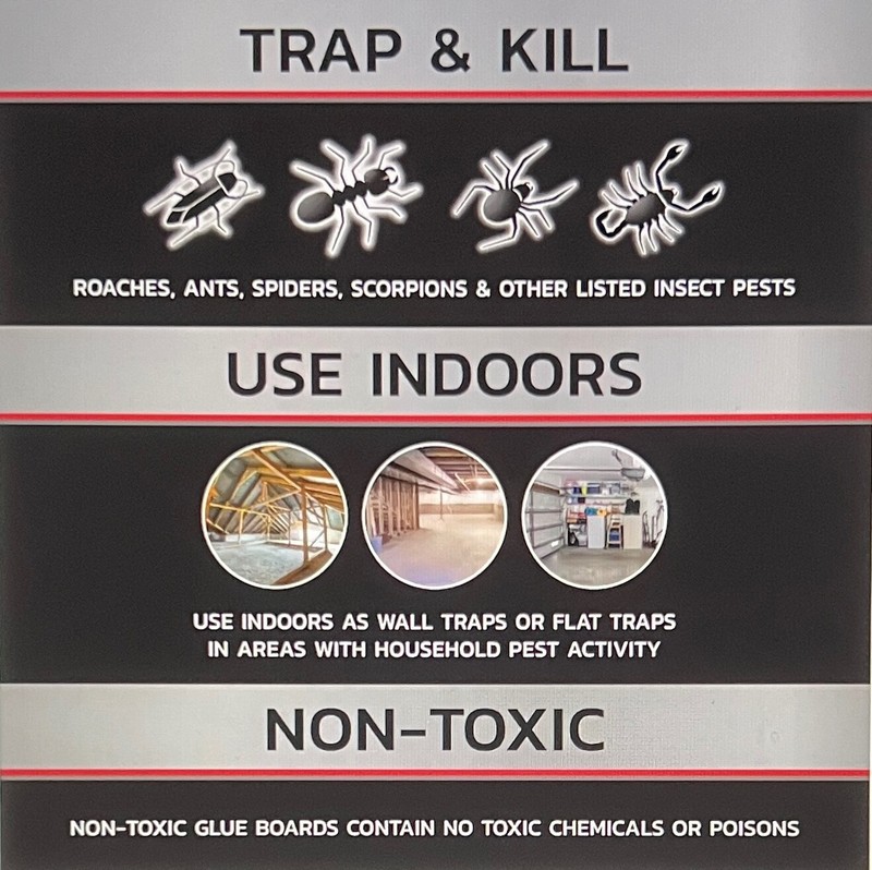 NEW Real-Kill Household Indoor Refill Glue Traps Pest Sticky Boards (2-Pack) gallery