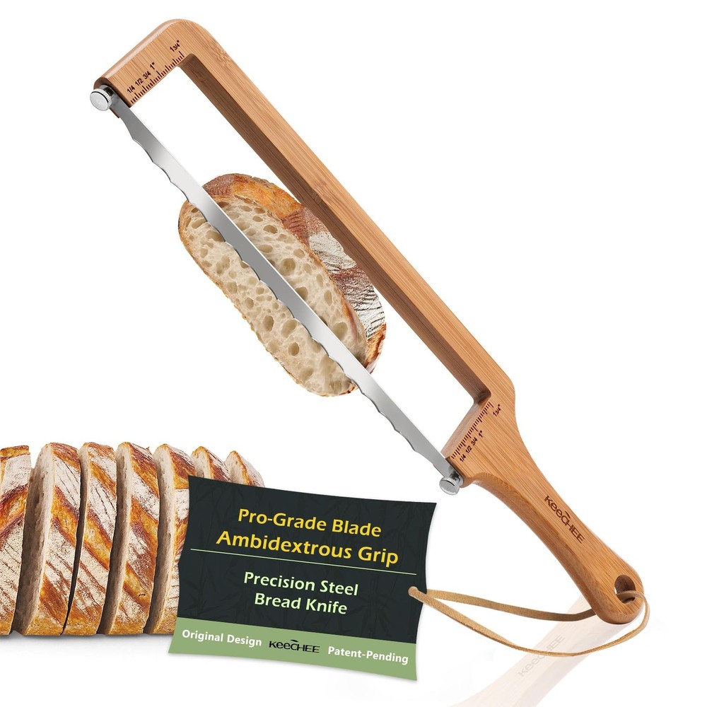 Sourdough Bread – Extra Large Bread Slicer for Homemade Bread with Thickness ...