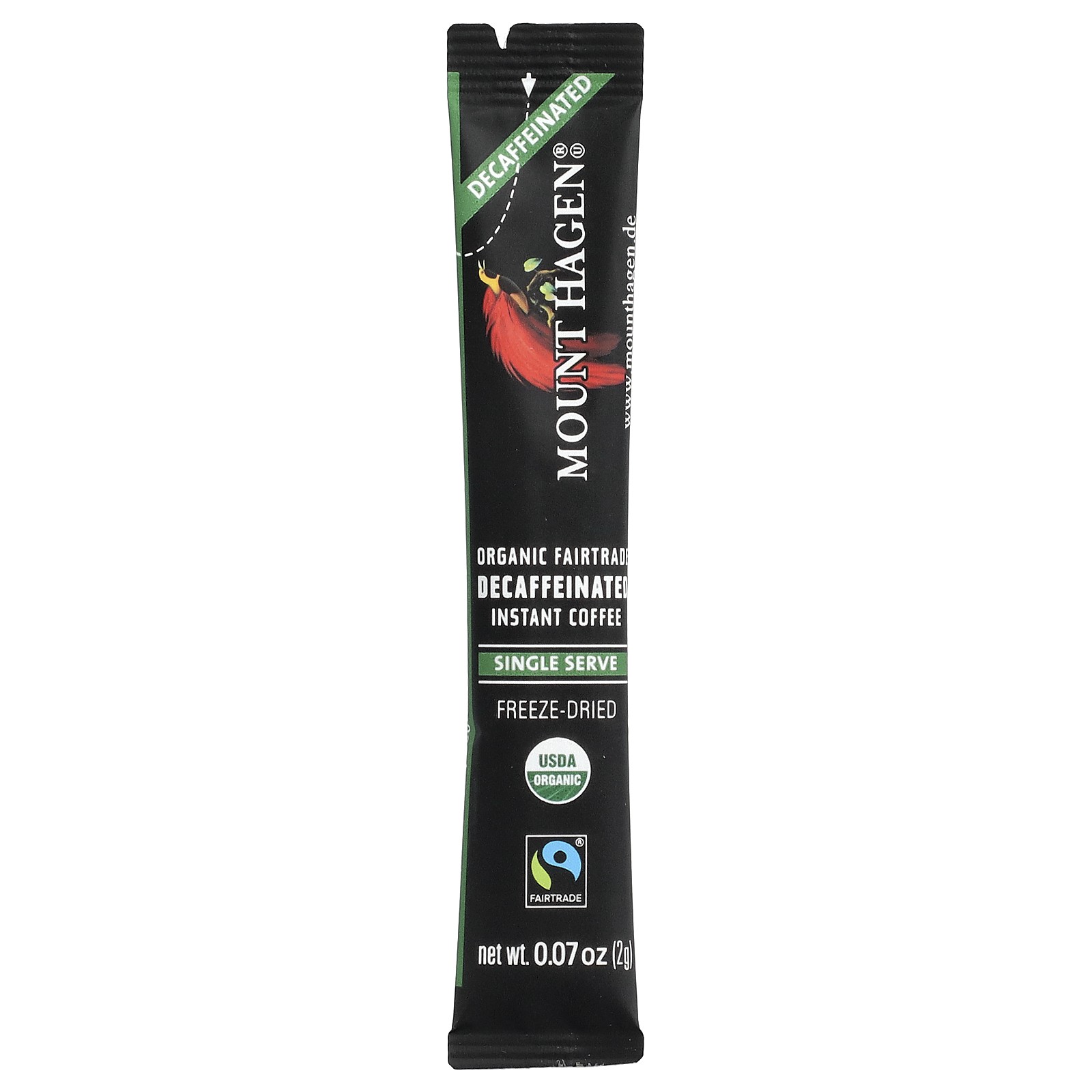 Organic Fairtrade Instant Coffee, Decaffeinated, 25 Single Serve Sticks, 1.76 oz gallery