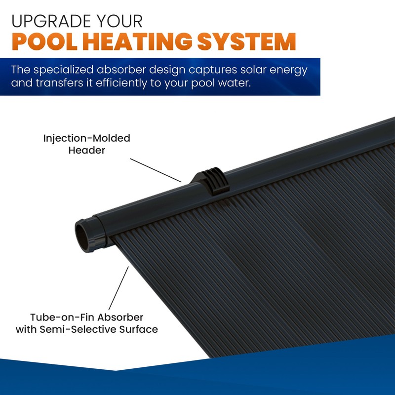 High-Performance Solar Pool Heater Panel Replacement, Highest Performing Design gallery