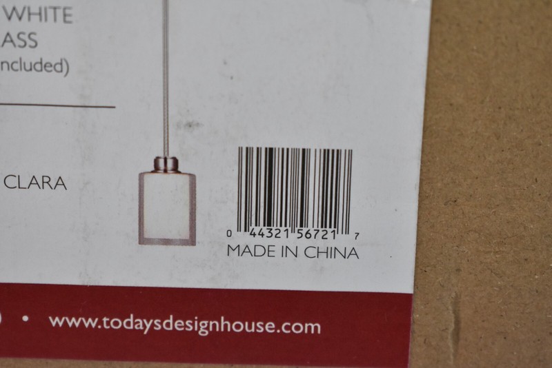 Design House Oslo Collection Mini Pendant Satin Nickel Finish Light Fixture gallery