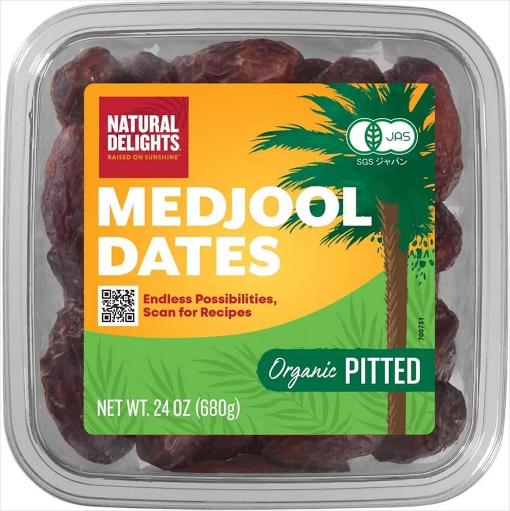 Natural Delights Organic Pitted Medjool Dates 24 Ounce Healthy Snack gallery
