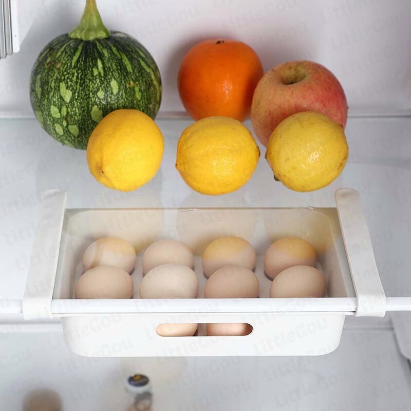 Shelf For Kitchen Organizer Refrigerator Food Egg Storage Box Rack Fridge Drawer gallery