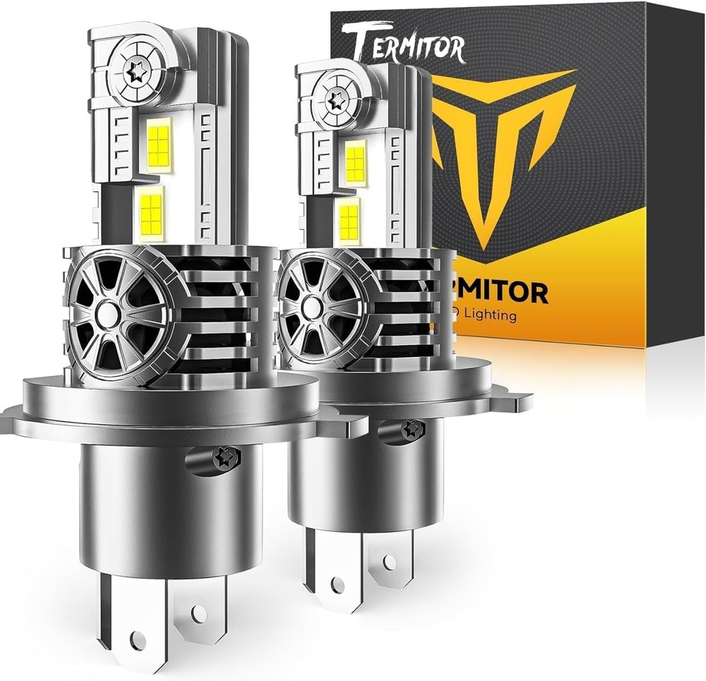Termitor H4 9003 HB2 LED Headlight Bulbs 6500K Cool White 2 Pack