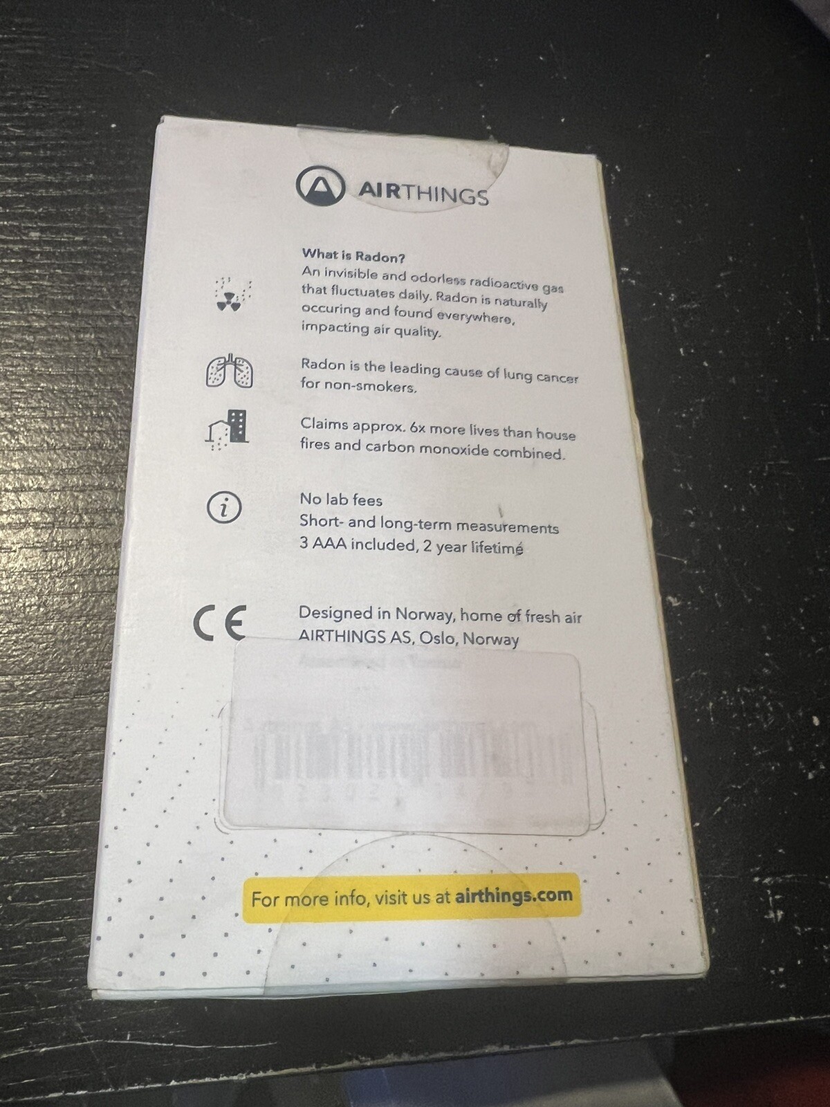For Airthings 223 Corentium Home Radon Detector gallery