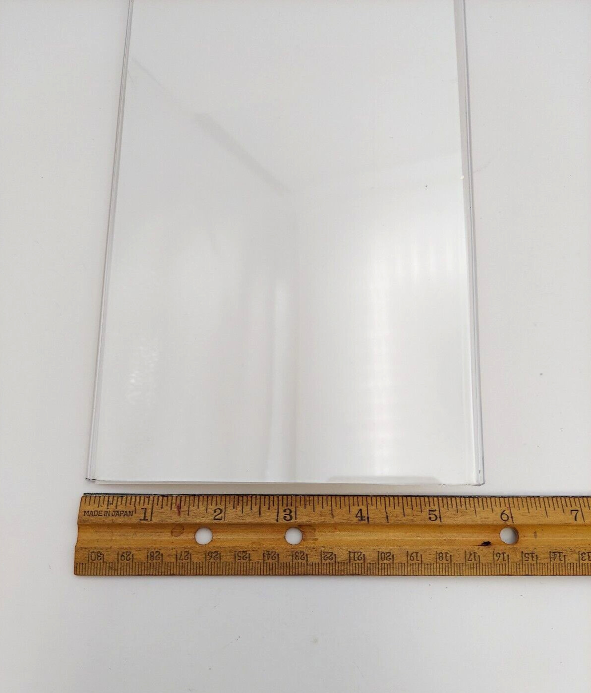 Clear Acrylic Photo Display: Rectangle Stand 10-1/2" x 5-5/16" Lot of 3 gallery