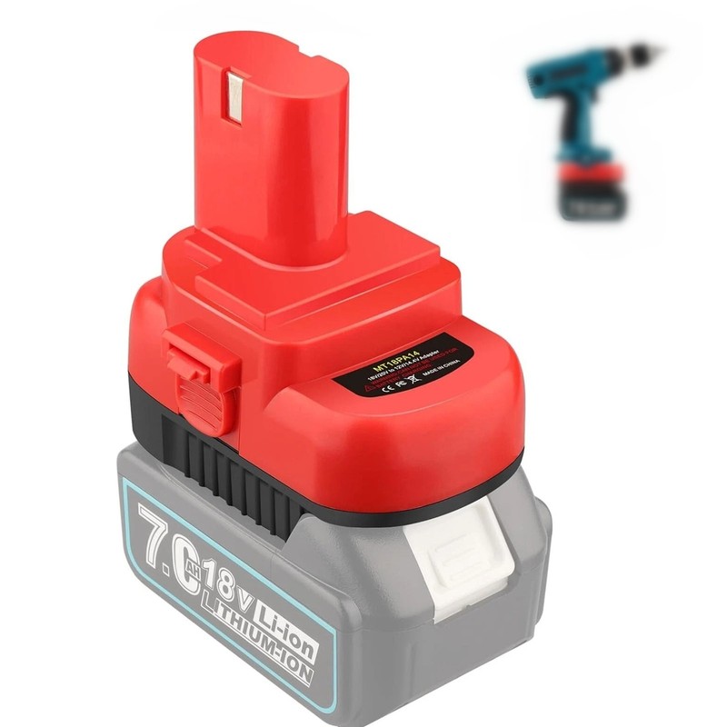 1 x Battery Adapter Step Down Compatible for Makita 12V/14.4V Ni-Mh/Ni-CD gallery