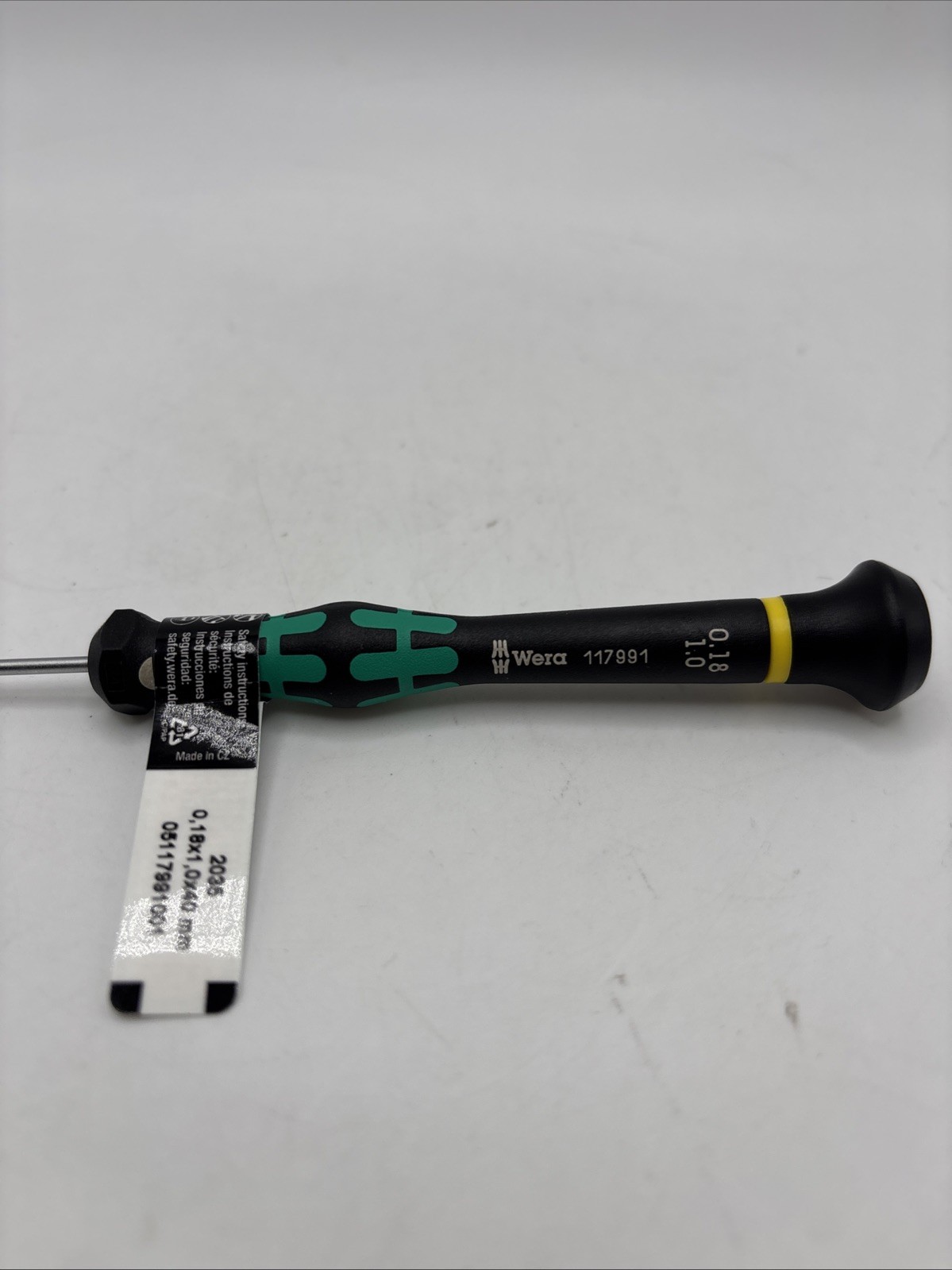 Wera 05117991001 2035 Micro Precision Slotted Screwdriver 1.0 x 40mm gallery