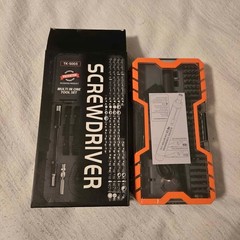 TK-S003 Multi-in-One Electric Screwdriver Tool Set 120 Piece NIB [66]