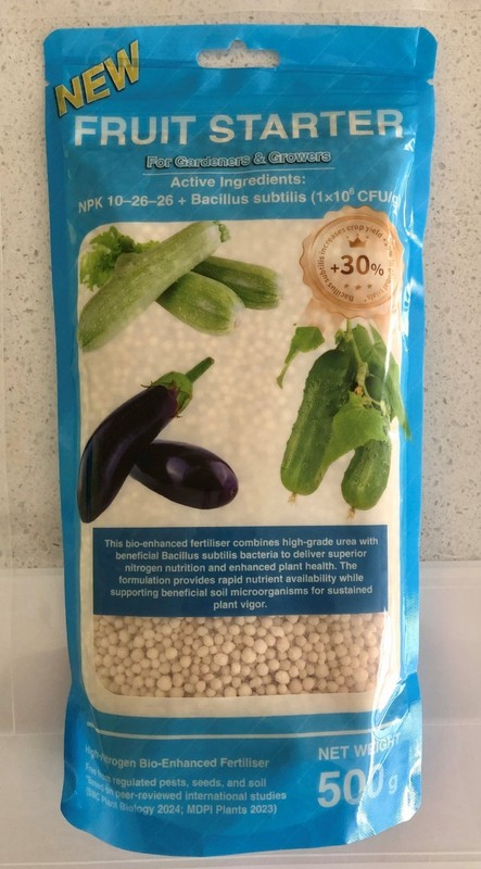 Fertiliser NP12:52 + B. subtilis - Super Boosts Seedling & Transplant 500g gallery