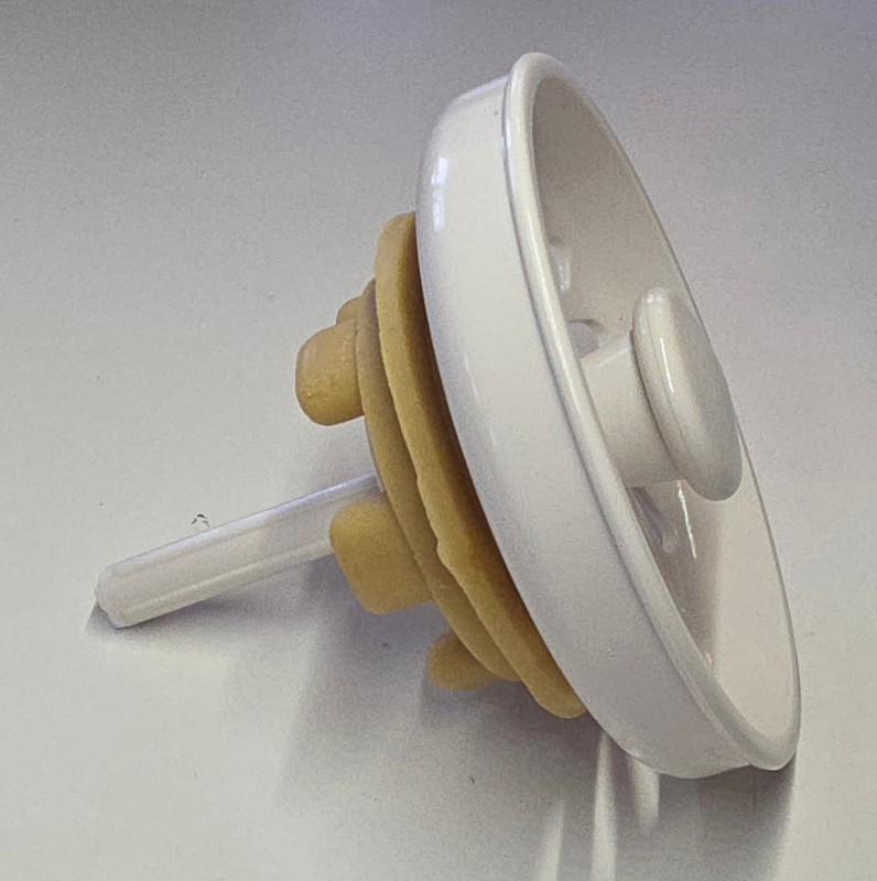 *NEW* JB Kitchen Sink Strainer Two Piece, BISCUIT 332552 ECONOMY STRAINER gallery