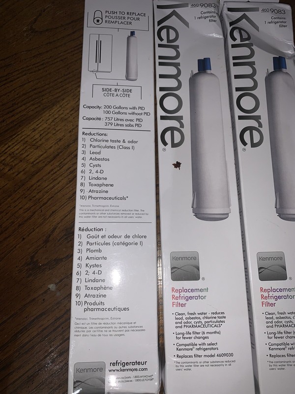 Kenmore 46-9083 Replacement Refrigerator Water Filter 3pack gallery