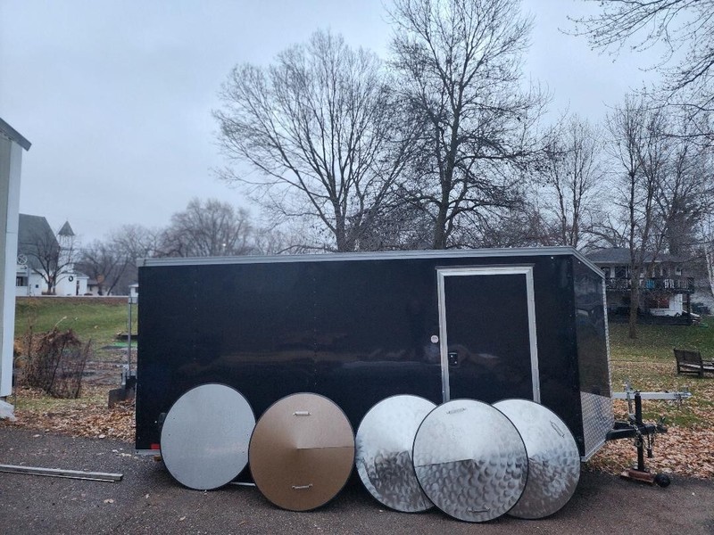 Conical - Cone Shape Fire Pit Covers gallery