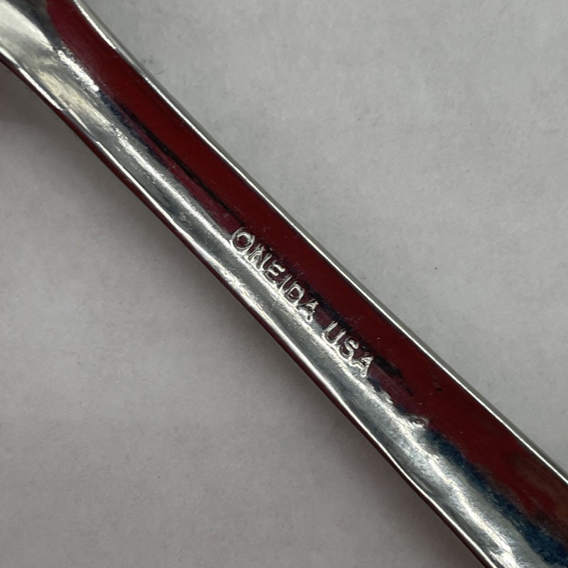 Oneida Silver Martele Teaspoon 6-1/8", Deluxe Stainless Hammered Glossy Spoon gallery