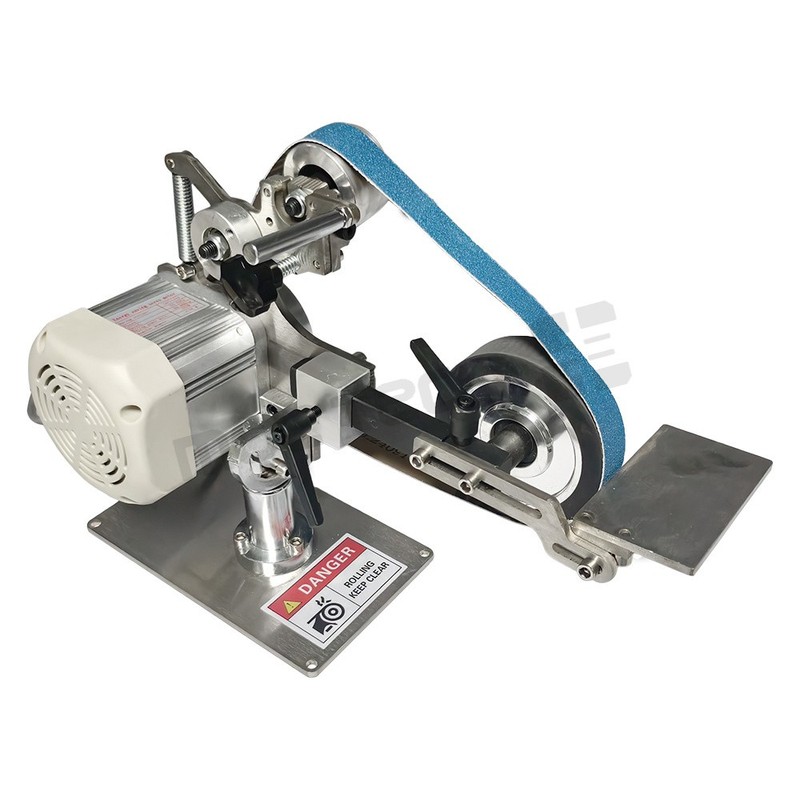 VFD Variable Speed Belt Grinder – 30×1 Inch Sanding Belt 2 in 1 Flat & Circular gallery