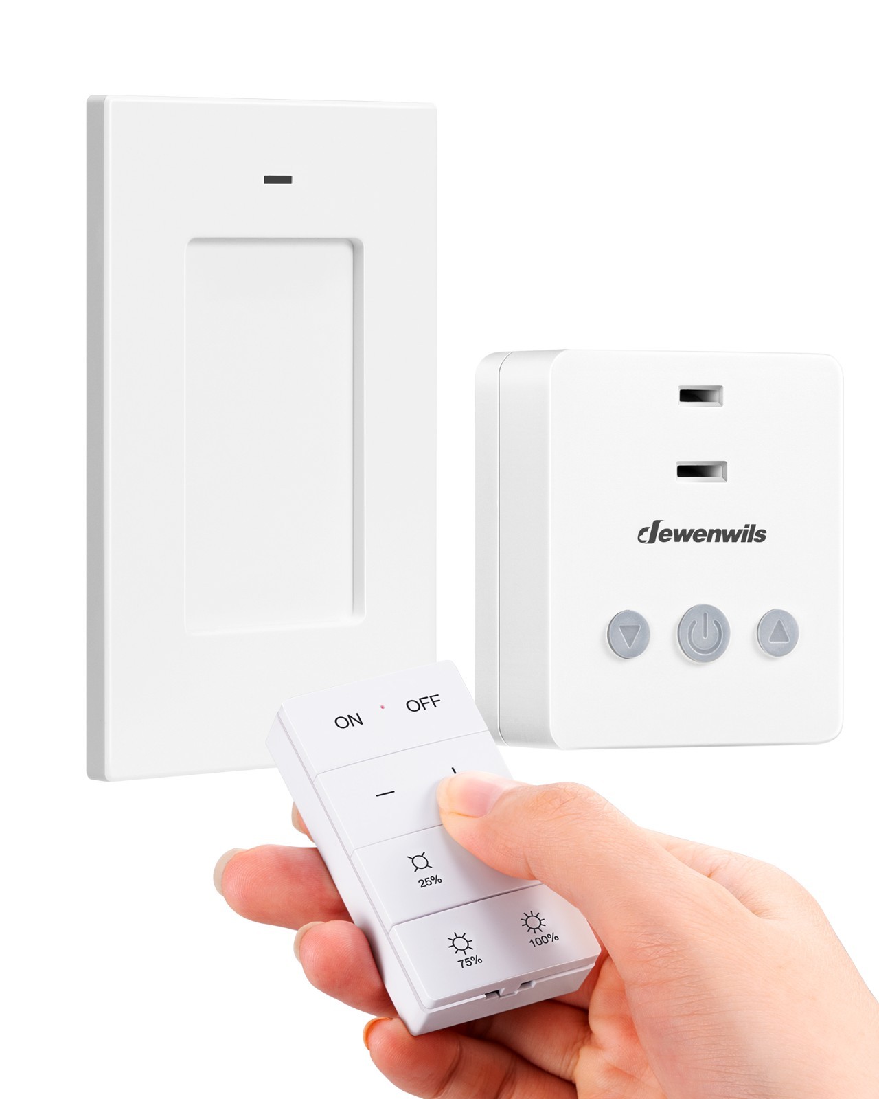 DEWENWILS Plug in Lamp Dimmer Switch Wireless Remote Control 100FT gallery