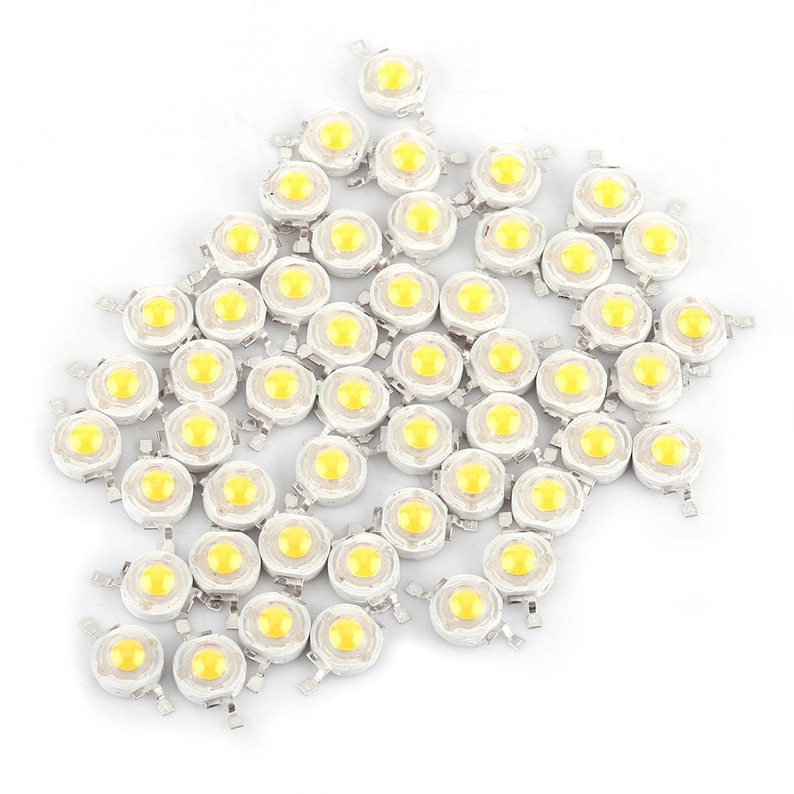 50pcs 1W 5V High Power LED SMD Chip Lamp Beads COB 220-240LM gallery