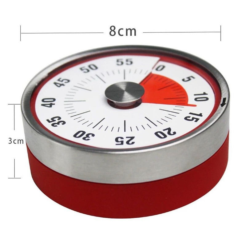 Mechanical Kitchen Timer 60min Countdown Cooking gallery