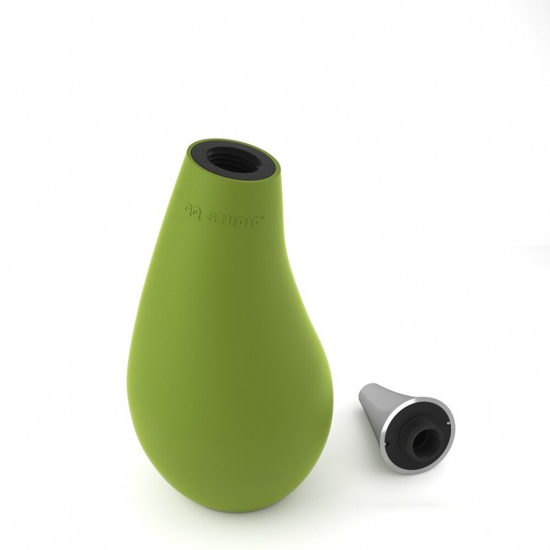 QQ-Studio Green Soft Silicone Squeezable Liquid Hand Soap Wash Dispenser 1pc gallery