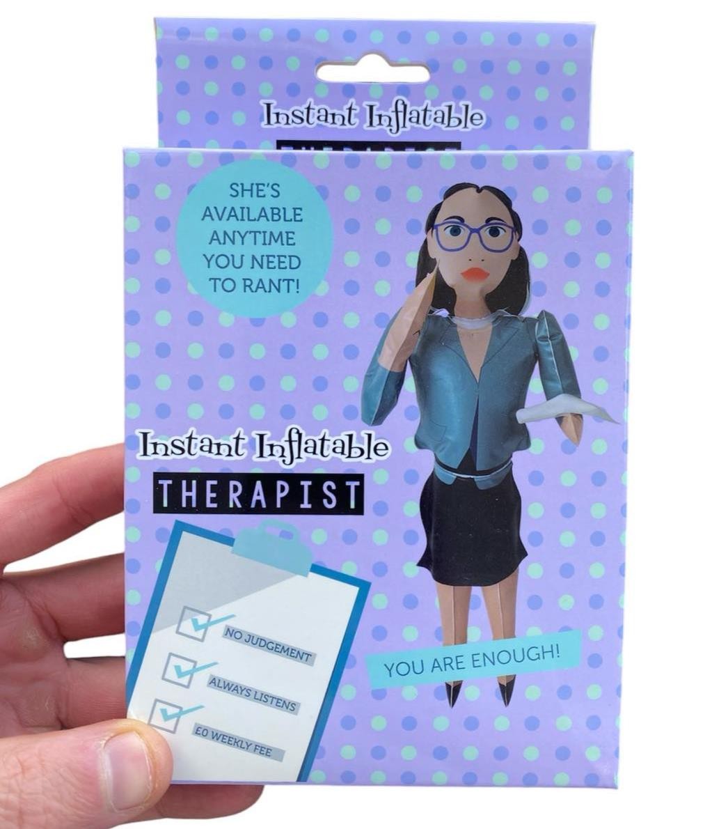 Inflatable Blow Up Therapist - RANT ANYTIME - Novelty Stocking Stuffer GaG Gift gallery